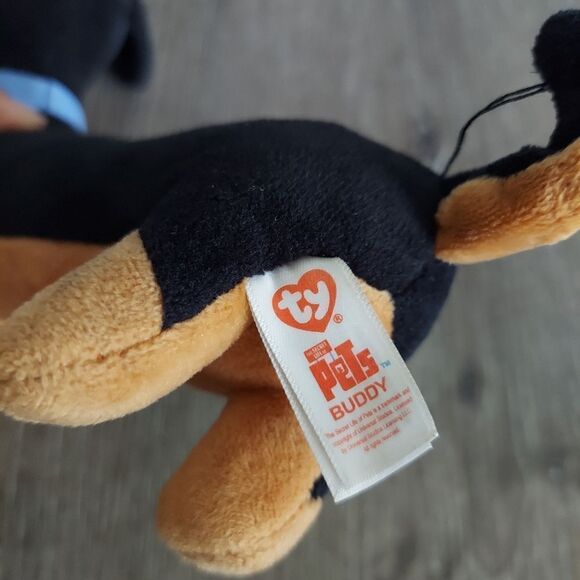 Ty Beanie Babies Secret Life of Pets Buddy Dachshund Plush Weiner Dog 13" - Picture 5 of 5